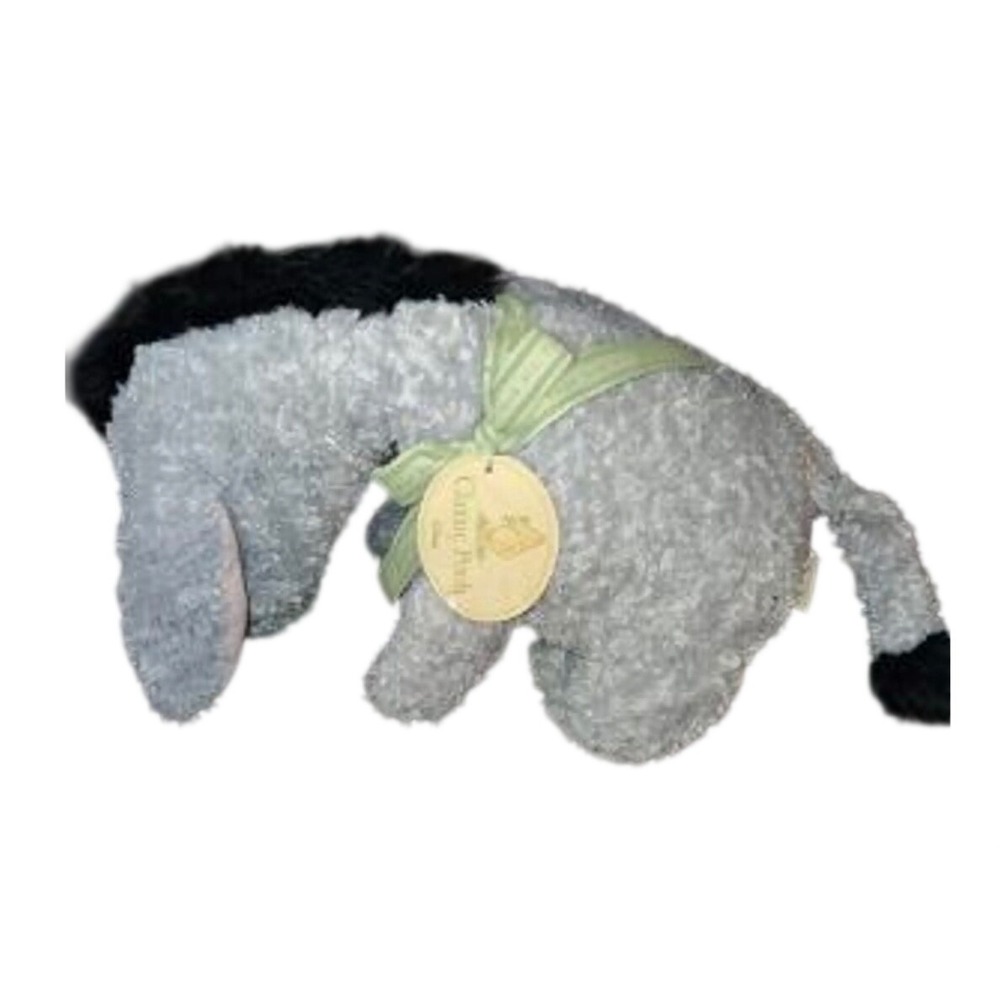 Disney Classic Pooh Eeyore Plush Small Grey Blue Vintage Style NWT